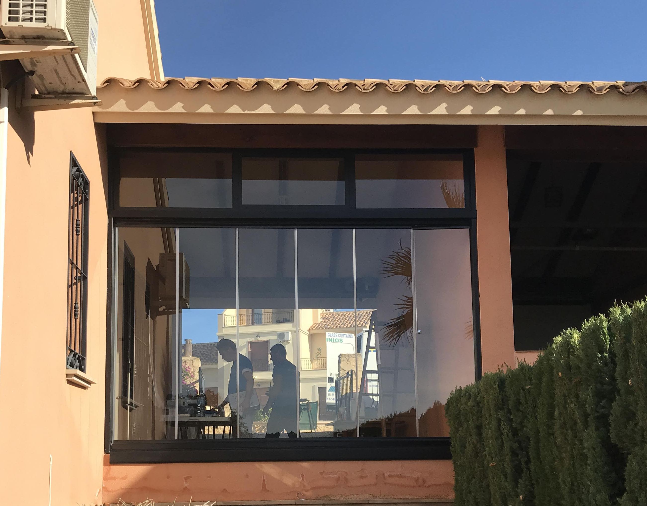 Cortinas de cristal